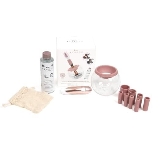 Набор для чистки и сушки макияжа Stylpro — быстрая и эффективная очистка кистей за 30 секунд
Набор для чистки и сушки макияжа Stylpro — быстрая и эффективная очистка кистей за 30 секунд