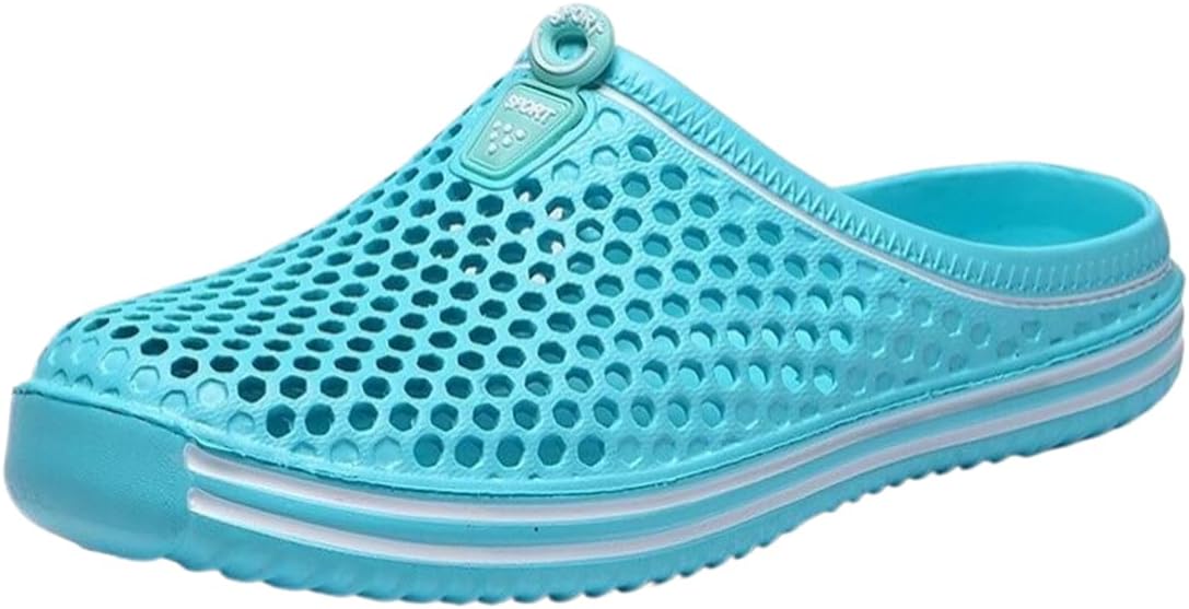 Женские и мужские дышащие сабо для сада, повседневные тапочки, быстро сохнущие сандалии, противоскользящая обувь для пляжа Dannling, синий
Женские и мужские дышащие сабо для сада, повседневные тапочки, быстро сохнущие сандалии, противоскользящая обувь для пляжа Dannling, синий