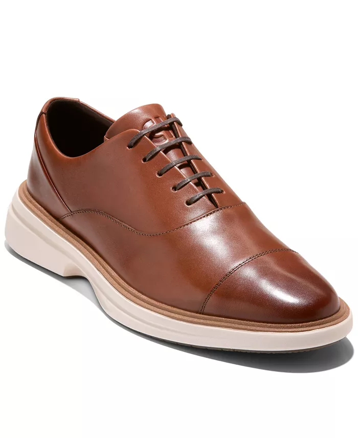 Мужские оригинальные оксфорды Grand Cityspectre с мыском Cole Haan, коричневый
Мужские оригинальные оксфорды Grand Cityspectre с мыском Cole Haan, коричневый