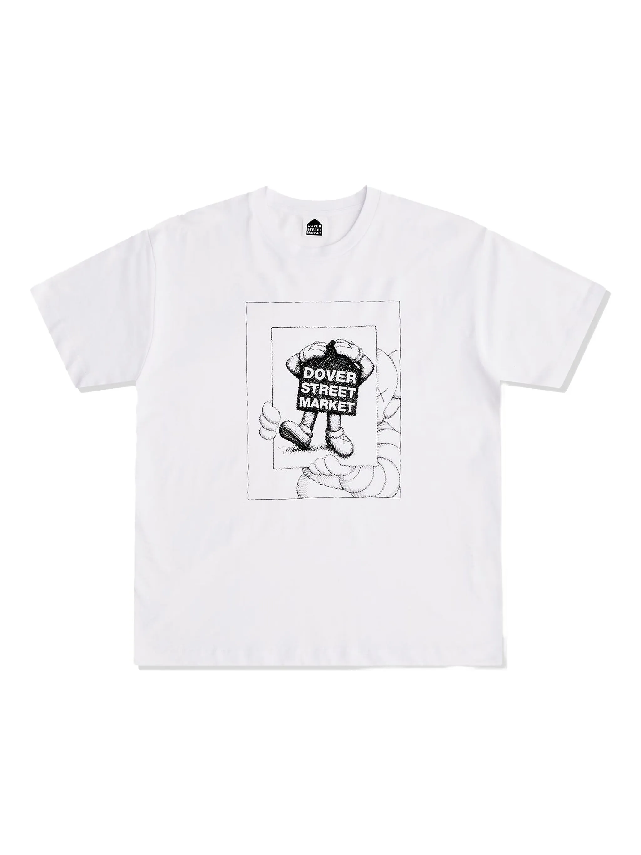 Футболка Street Market из коллаборации с Dover Kaws, белый
Футболка Street Market из коллаборации с Dover Kaws, белый