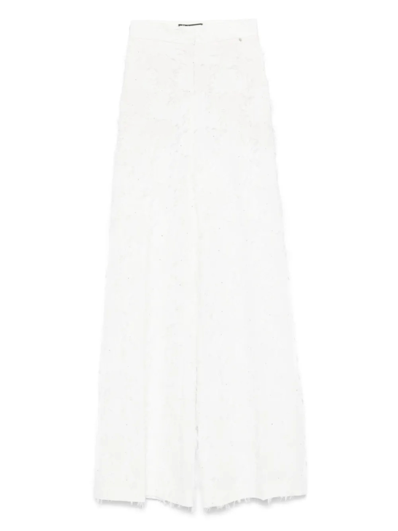 Брюки с узорчатым жаккардом NISSA, белый
Брюки с узорчатым жаккардом NISSA, белый