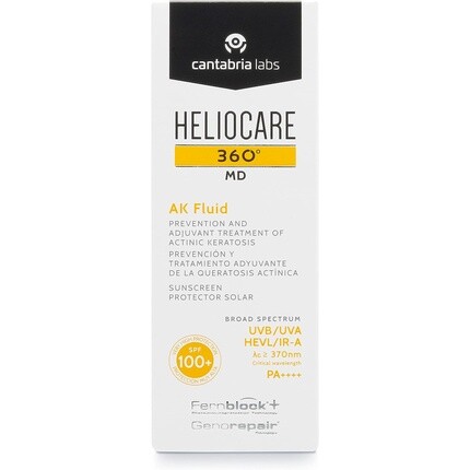 360° Ak Fluid Sunscreen Spf100 50мл, Heliocare
360° Ak Fluid Sunscreen Spf100 50мл, Heliocare