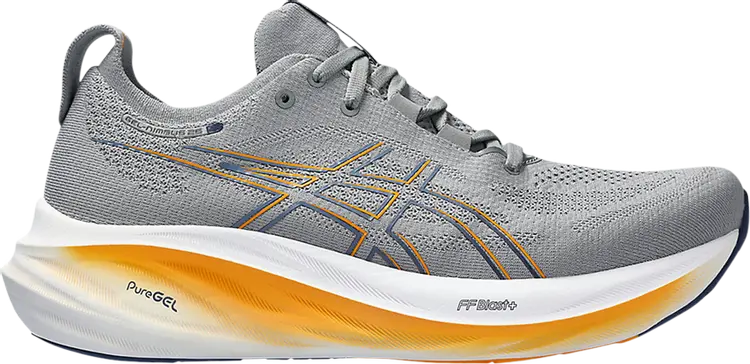 Кроссовки Gel Nimbus 26 'Sheet Rock Orange', серый
Кроссовки Gel Nimbus 26 'Sheet Rock Orange', серый