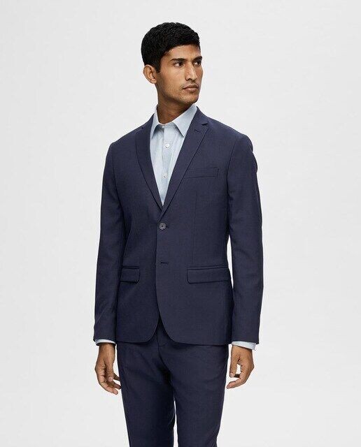 Мужской пиджак узкого кроя Selected, темно-синий
Мужской пиджак узкого кроя Selected, темно-синий