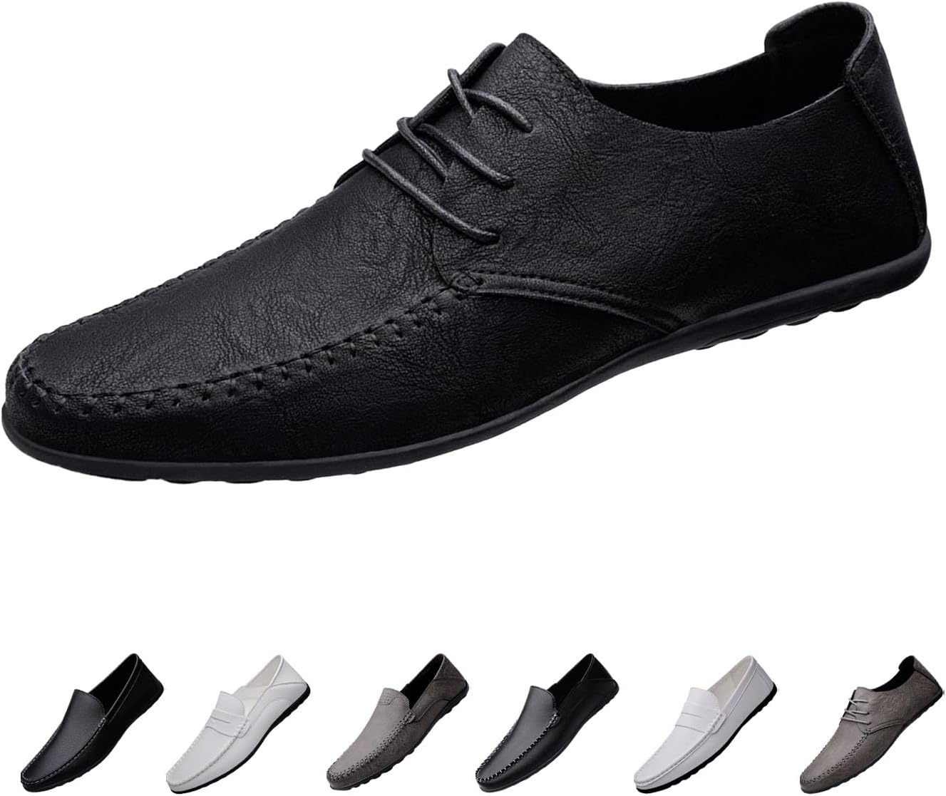 Мужские слипоны для вождения, легкие с комфортом на весь день, нескользящая мягкая подошва, повседневные деловые оксфорды, лодочные туфли Moyowei, черный
Мужские слипоны для вождения, легкие с комфортом на весь день, нескользящая мягкая подошва, повседневные деловые оксфорды, лодочные туфли Moyowei, черный