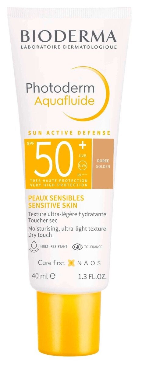 Bioderma Photoderm Max Aquafluide SPF 50+, темный флюид для нормальной кожи, 40 мл
Bioderma Photoderm Max Aquafluide SPF 50+, темный флюид для нормальной кожи, 40 мл