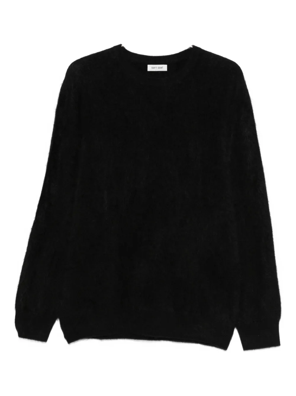 Свитер с круглым вырезом Soft Goat, черный
Свитер с круглым вырезом Soft Goat, черный