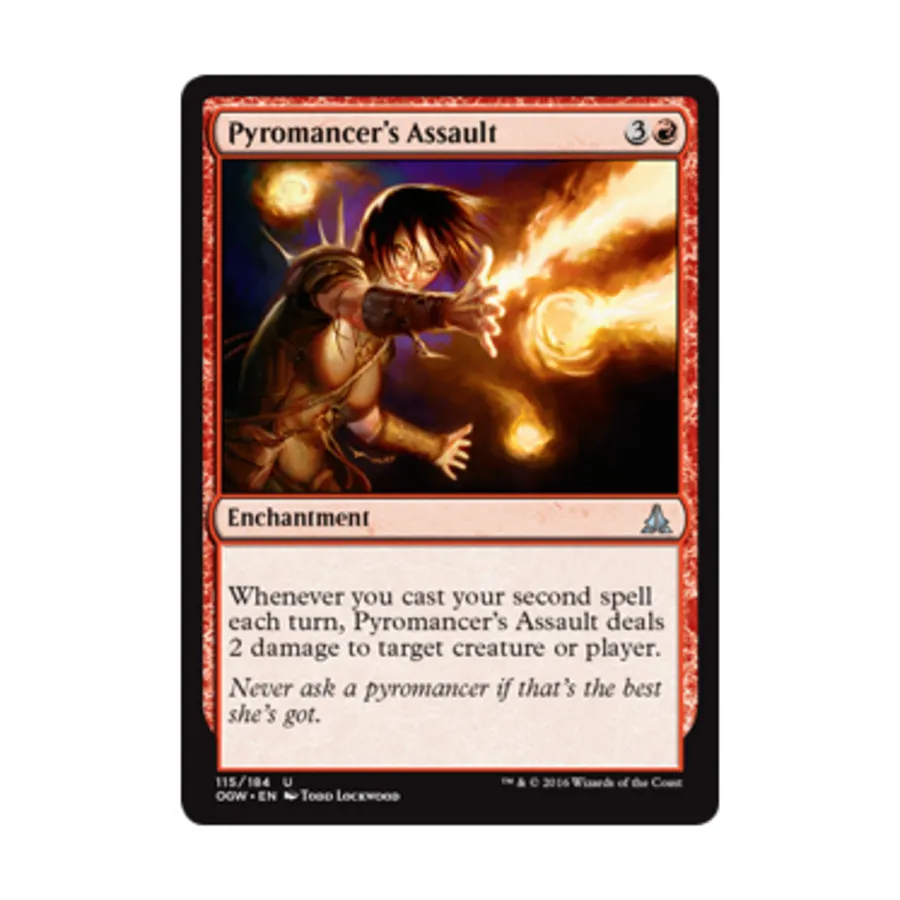 CCG Нападение пироманта (U), MTG - Oath of the Gatewatch
CCG Нападение пироманта (U), MTG - Oath of the Gatewatch