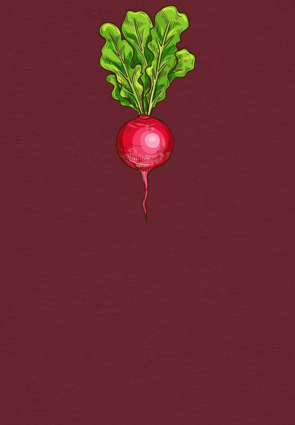 Футболка с принтом RADIESCHEN watapparel, темно-красный
Футболка с принтом RADIESCHEN watapparel, темно-красный