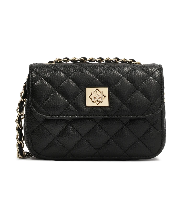 Маленькая кожаная сумка с мягкой подкладкой и цепочкой Kazar, черный
Маленькая кожаная сумка с мягкой подкладкой и цепочкой Kazar, черный