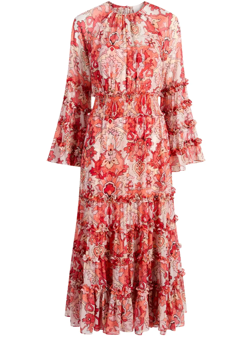 Платье миди Damask Cinq A Sept, красный
Платье миди Damask Cinq A Sept, красный