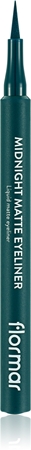 Подводка для глаз в ручке с матовой отделкой flormar Midnight Matte Eyeliner, 04 Green 1 ml 
Подводка для глаз в ручке с матовой отделкой flormar Midnight Matte Eyeliner, 04 Green 1 ml