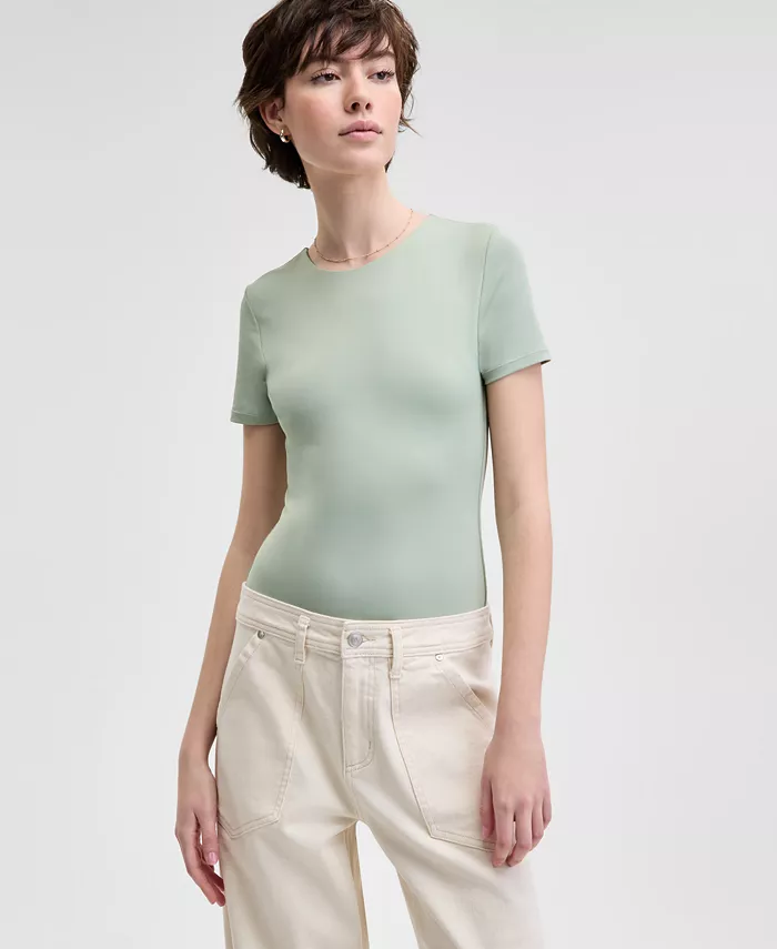 Женский двойной боди с круглым вырезом And Now This, зеленый
Женский двойной боди с круглым вырезом And Now This, зеленый