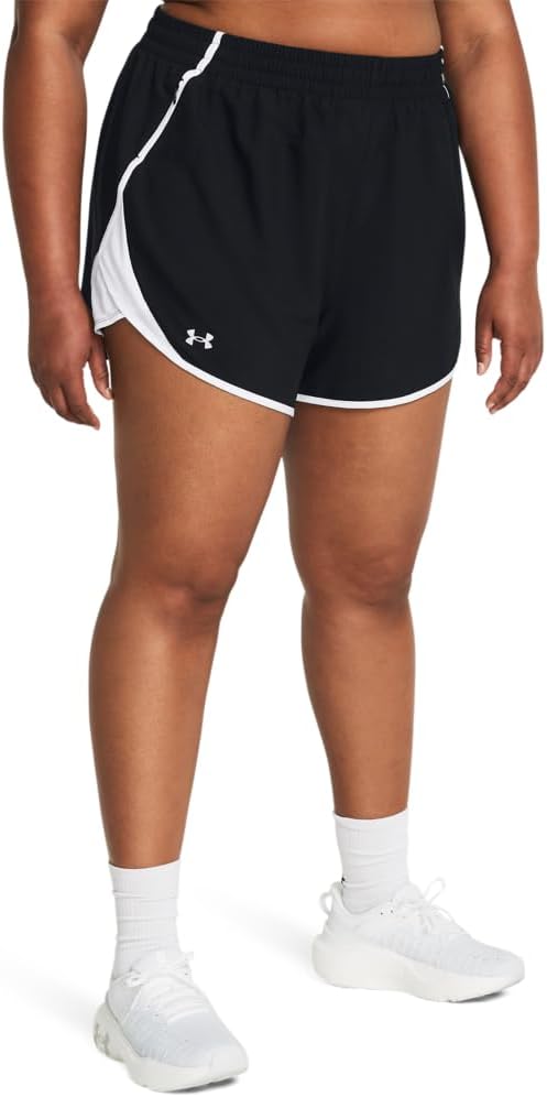 Женские шорты Under Armour Fly by, (002) Black/White/Reflective
Женские шорты Under Armour Fly by, (002) Black/White/Reflective