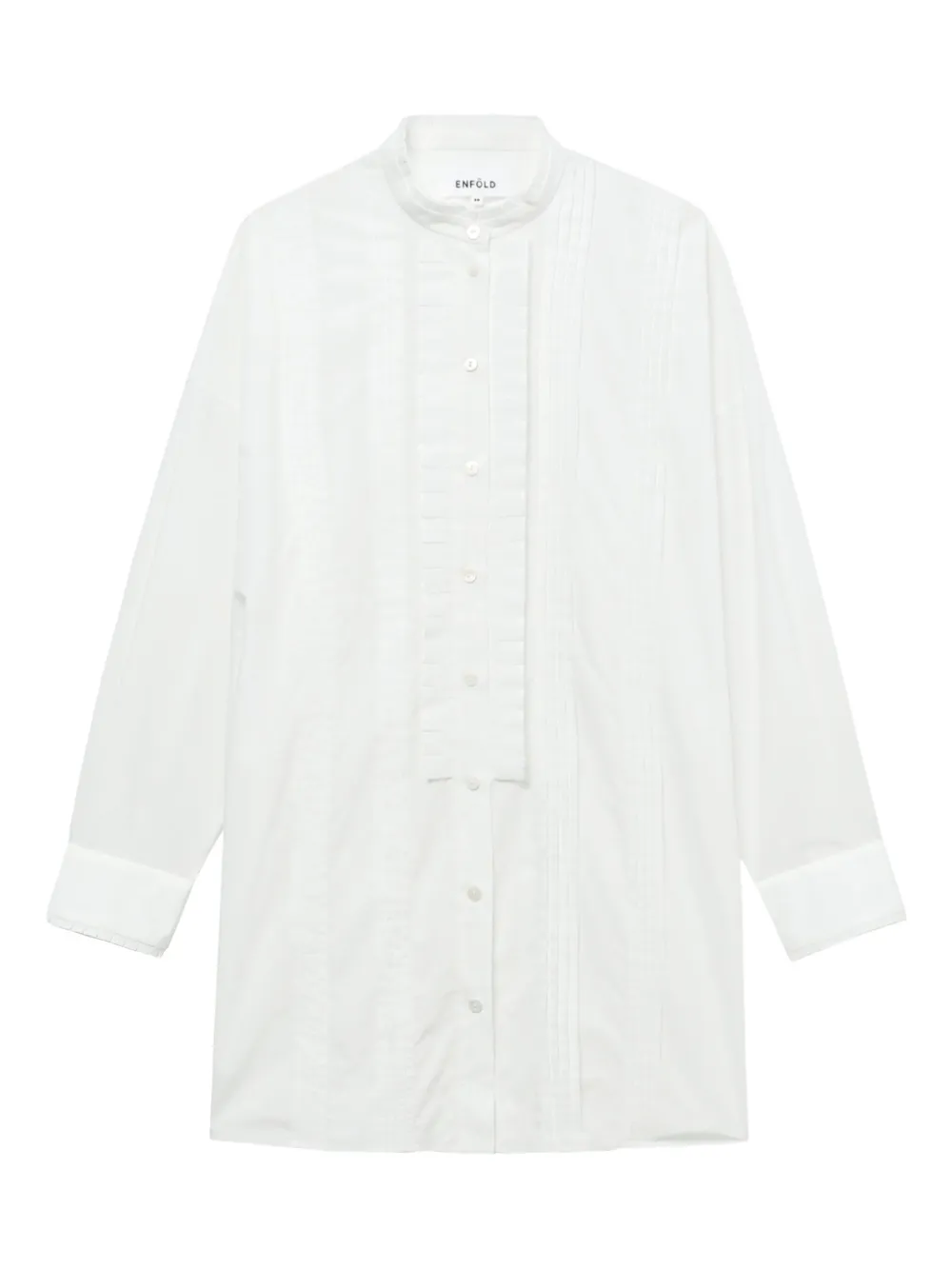 Рубашка с рюшами Enföld, белый
Рубашка с рюшами Enföld, белый