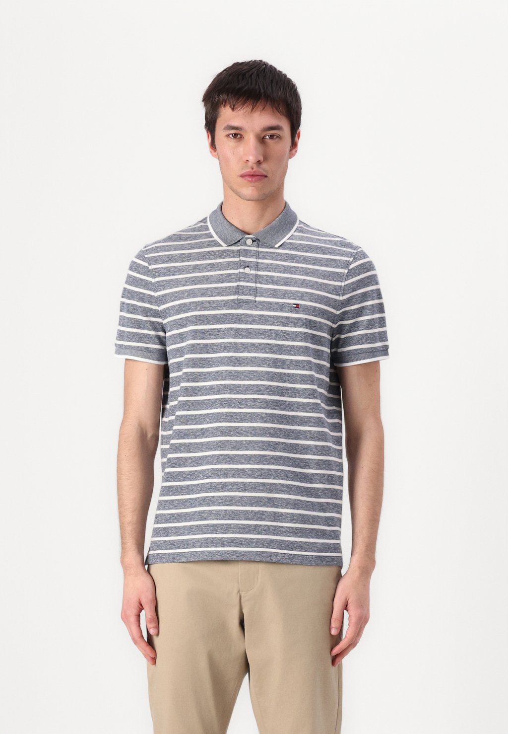 Рубашка поло Tommy Hilfiger, синий 
Рубашка поло Tommy Hilfiger, синий