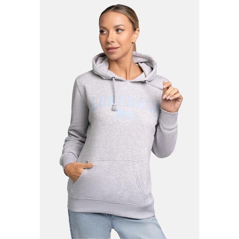 Женская спортивная толстовка Lonsdale, цвет silbergrau/pastellblau 
Женская спортивная толстовка Lonsdale, цвет silbergrau/pastellblau