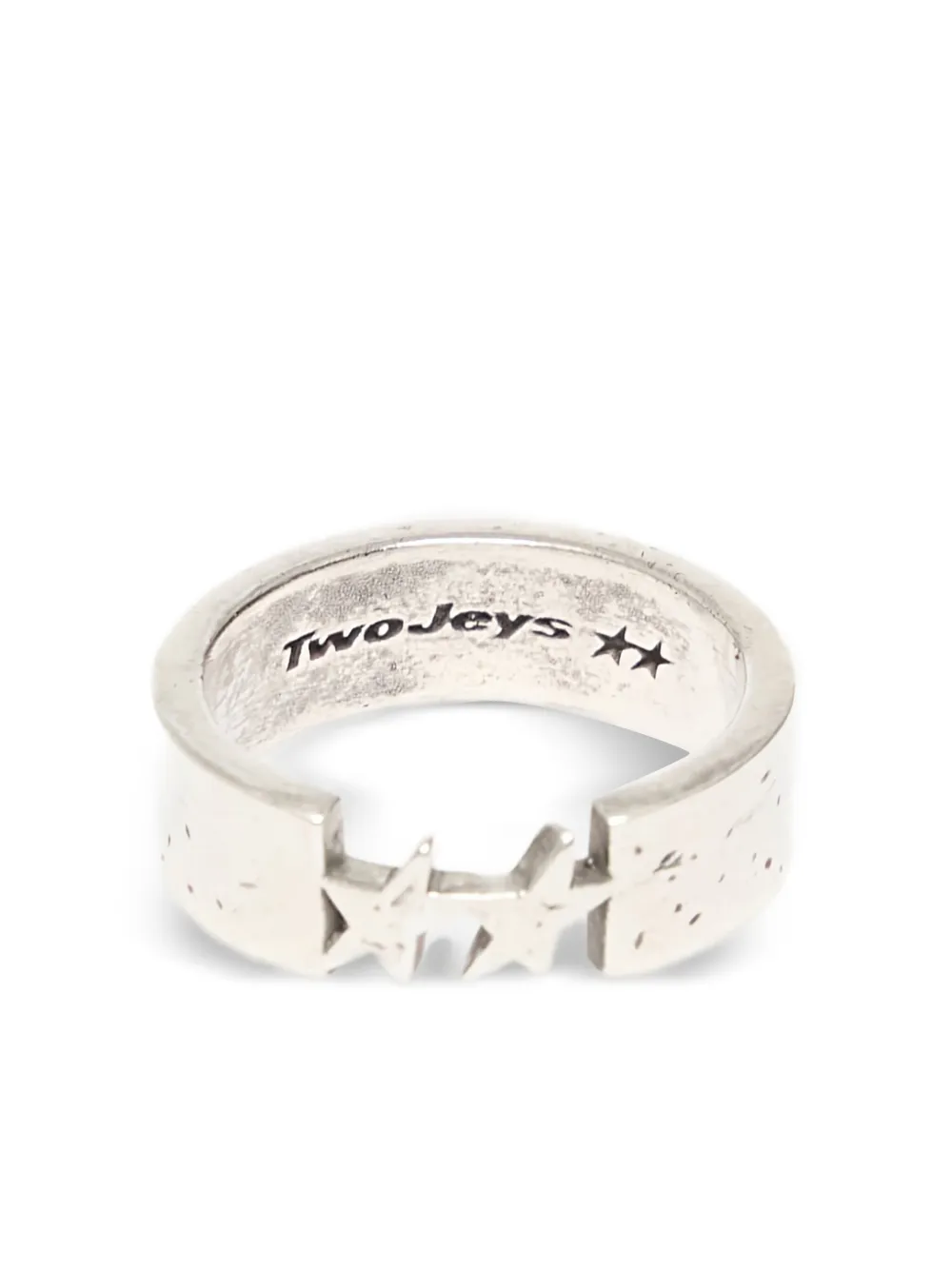 Кольцо с вырезами TWOJEYS, серебяный
Кольцо с вырезами TWOJEYS, серебяный