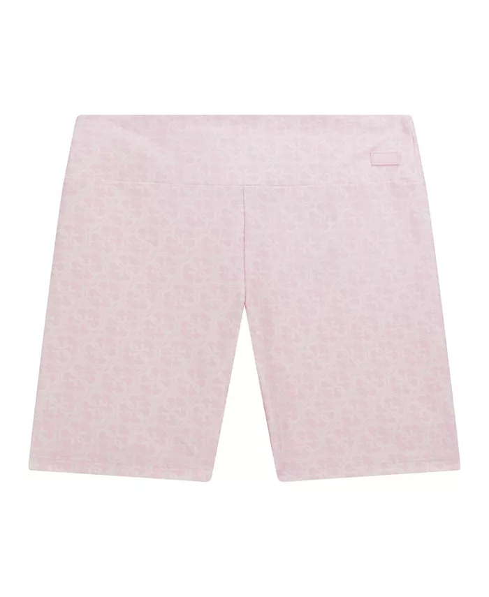 Брюки-шорты велосипедные Big Girl с принтом GUESS, розовый
Брюки-шорты велосипедные Big Girl с принтом GUESS, розовый