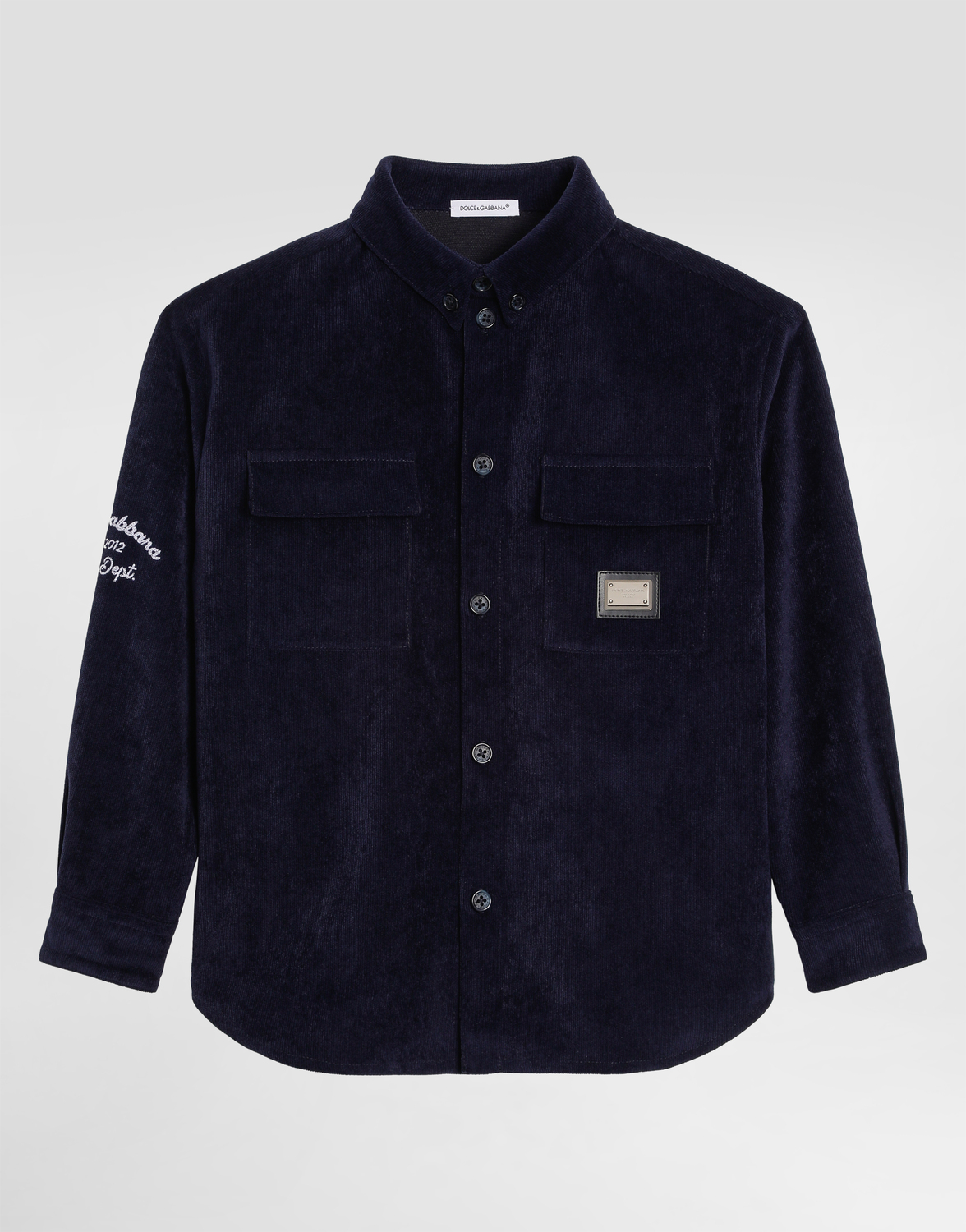 Вельветовая рубашка Dolce&Gabbana, синий
Вельветовая рубашка Dolce&Gabbana, синий
