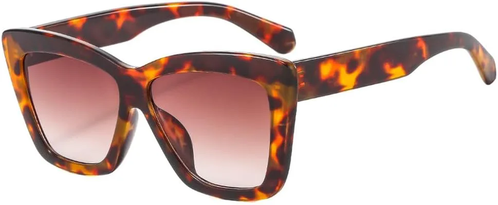 Солнцезащитные очки в полосатой оправе для женщин и мужчин, роскошные солнцезащитные очки в винтажном стиле, защита от ультрафиолета UV400 TYUVIVO, Leopard
Солнцезащитные очки в полосатой оправе для женщин и мужчин, роскошные солнцезащитные очки в винтажном стиле, защита от ультрафиолета UV400 TYUVIVO, Leopard