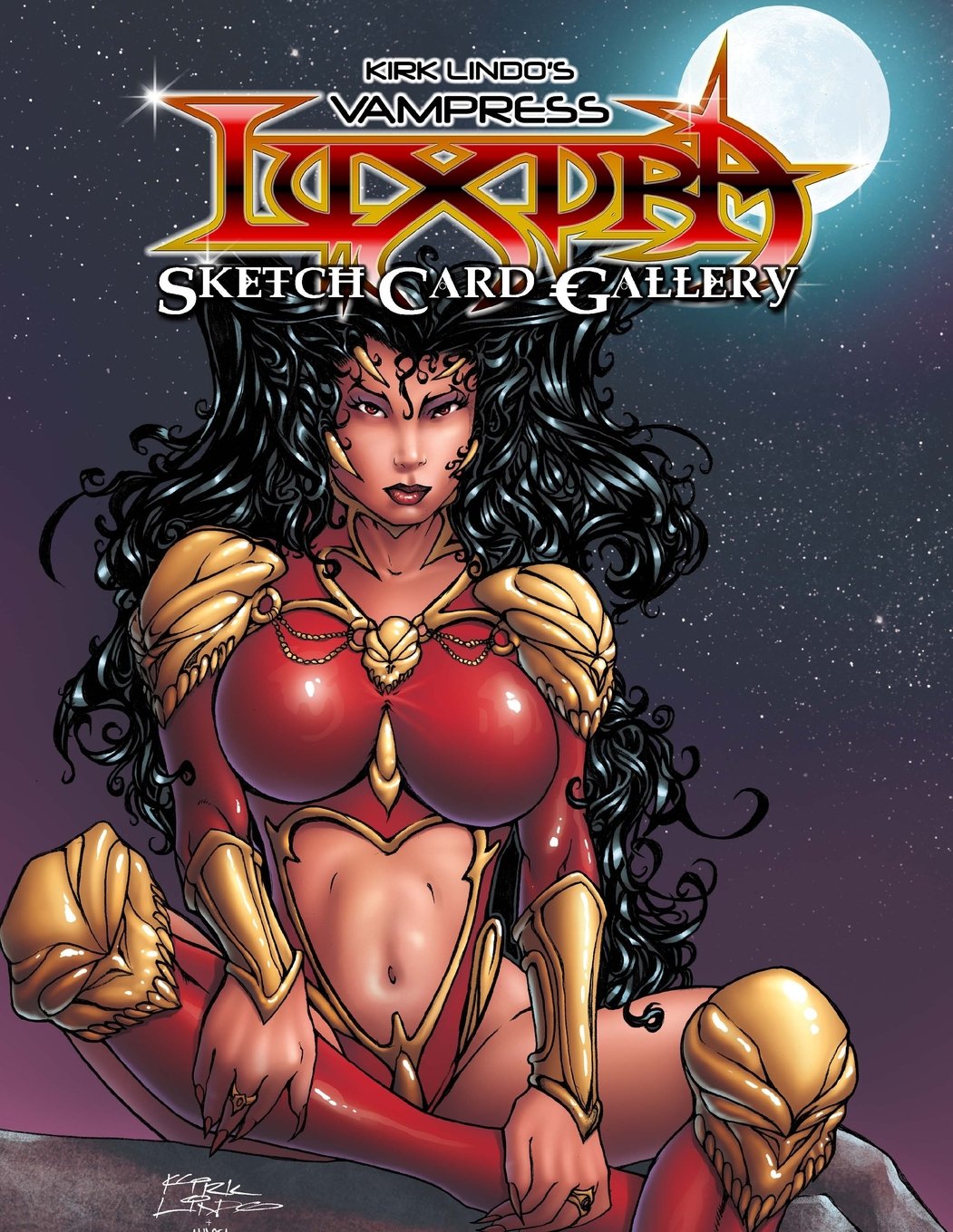 Vampress Luxura Sketch Card Gallery (CreateSpace Independent Publishing Platform)
Vampress Luxura Sketch Card Gallery (CreateSpace Independent Publishing Platform)