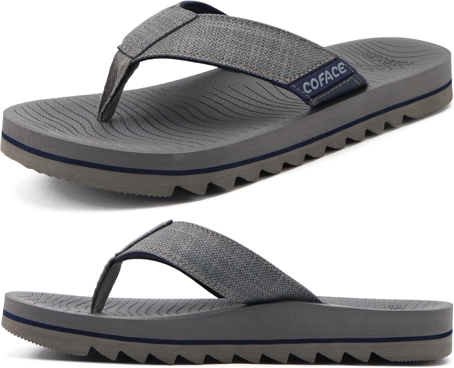 Мужские шлепанцы COFACE с поддержкой свода стопы, спортивные пляжные вьетнамки, кожаные сандалии для мужчин, лето 2025, серый
Мужские шлепанцы COFACE с поддержкой свода стопы, спортивные пляжные вьетнамки, кожаные сандалии для мужчин, лето 2025, серый