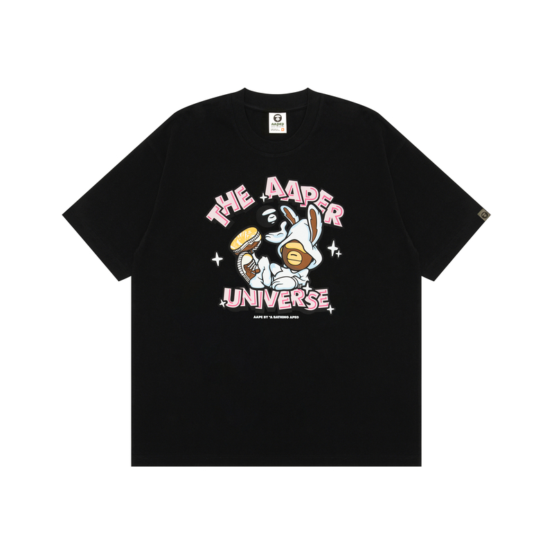Футболка *A Bathing APE с принтом Cartoon Aape, черный
Футболка *A Bathing APE с принтом Cartoon Aape, черный