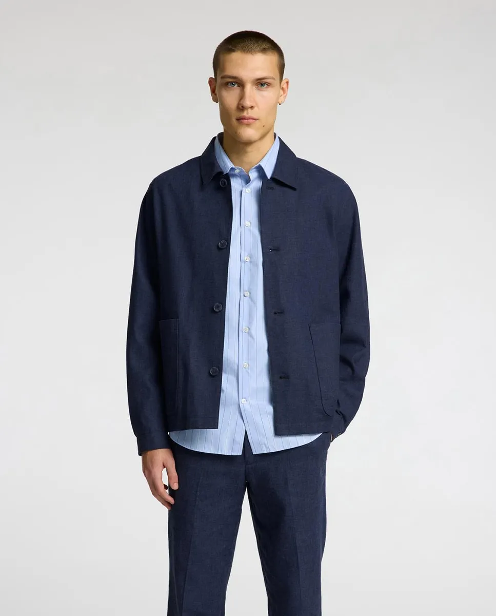 Мужской льняной спортивный пиджак без лацканов, стандартного кроя Selected, черный
Мужской льняной спортивный пиджак без лацканов, стандартного кроя Selected, черный