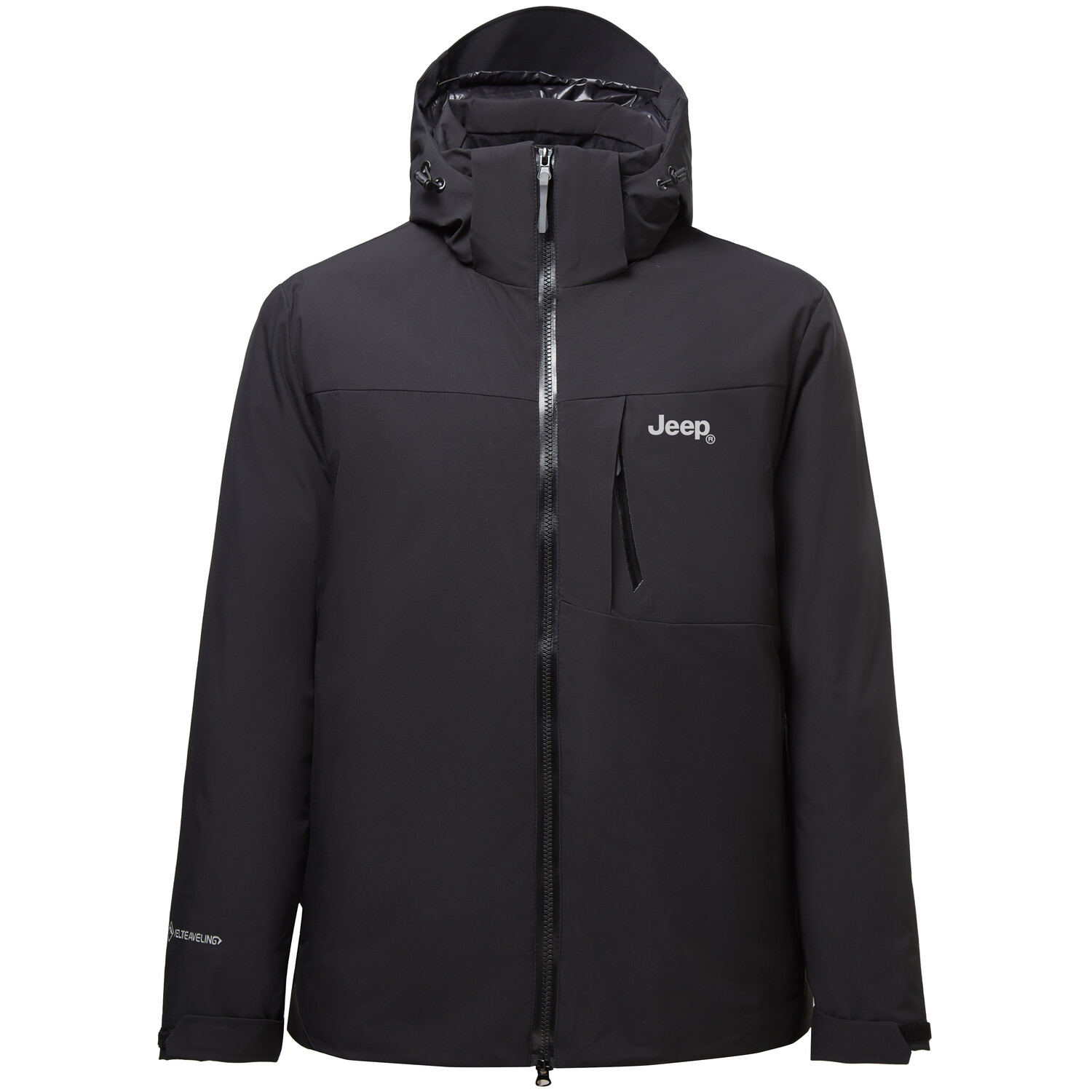 Пуховик унисекс Jeep, черный
Пуховик унисекс Jeep, черный