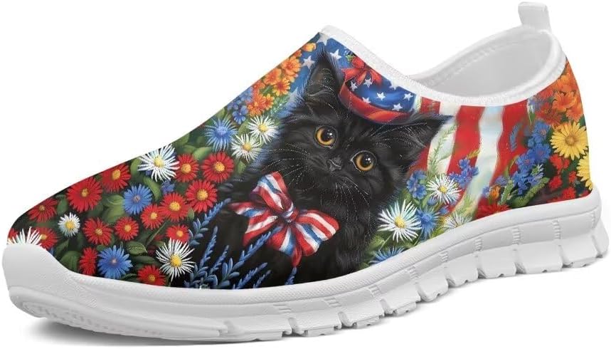 Кроссовки Forchrinse Bee Daisy для ходьбы, унисекс, American Flag Cat
Кроссовки Forchrinse Bee Daisy для ходьбы, унисекс, American Flag Cat