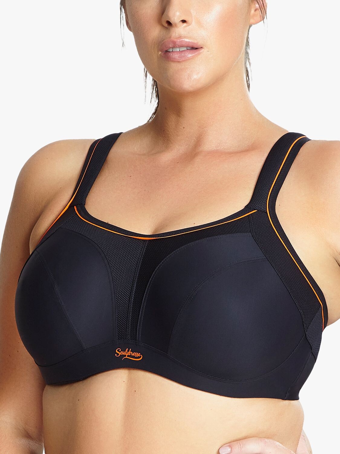 Спортивный бюстгальтер без подкладок Panache Sculptresse, черный
Спортивный бюстгальтер без подкладок Panache Sculptresse, черный