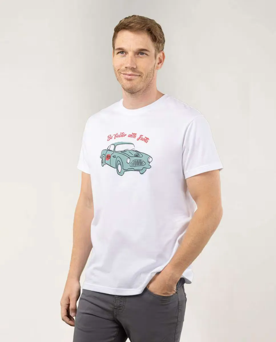 Белая мужская футболка с коротким рукавом Scotta 1985, белый
Белая мужская футболка с коротким рукавом Scotta 1985, белый