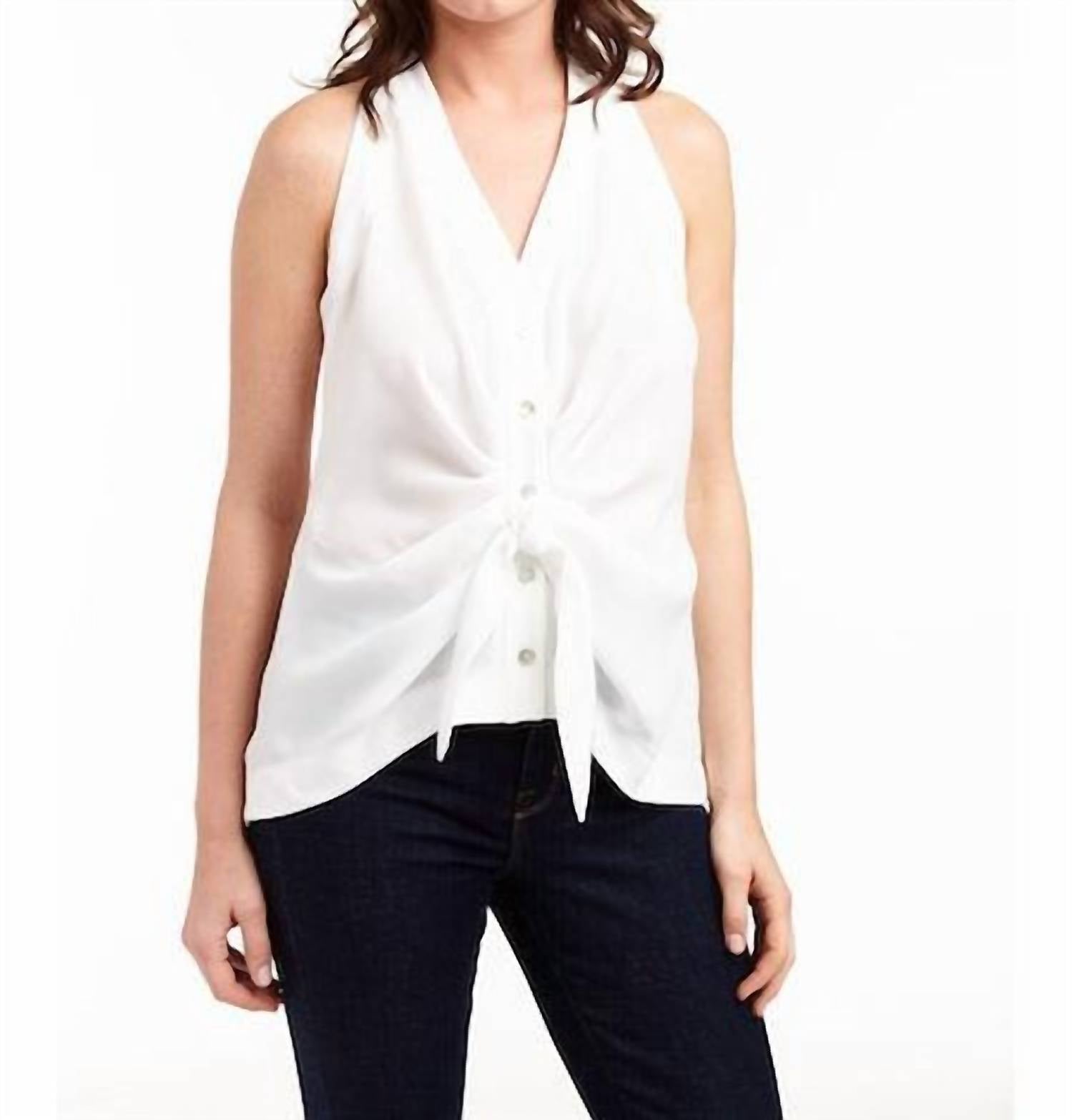 Майка Tibby Twist белого цвета DREW
Майка Tibby Twist белого цвета DREW