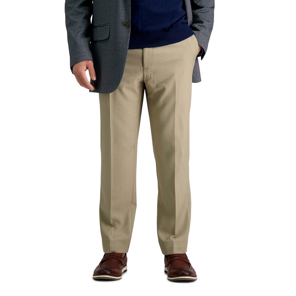 Мужские эластичные классические брюки узкого кроя Haggar Premium Comfort с гибкой талией и плоской передней частью, цвет Medium Khaki
Мужские эластичные классические брюки узкого кроя Haggar Premium Comfort с гибкой талией и плоской передней частью, цвет Medium Khaki