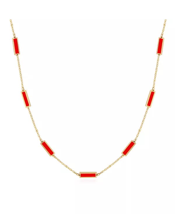 Ожерелье-Цепочка из кораллового стержня, 14-каратное золото The Lovery, coral
Ожерелье-Цепочка из кораллового стержня, 14-каратное золото The Lovery, coral