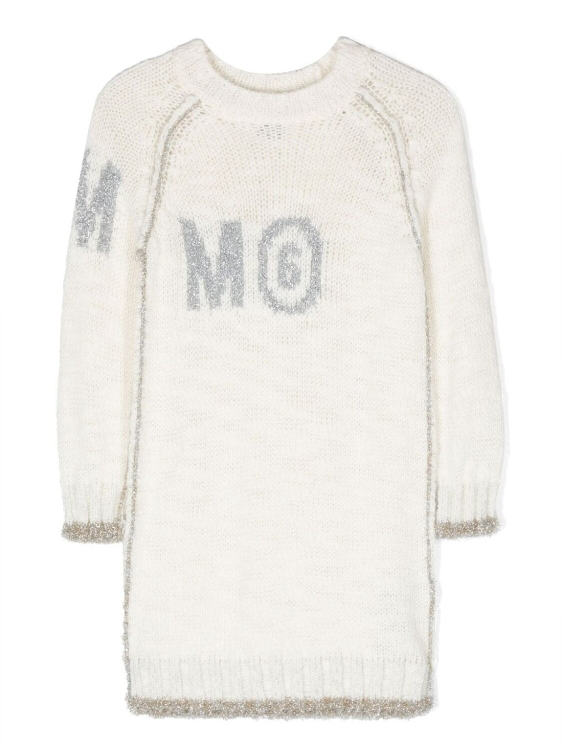 MM6 Maison Margiela Kids платье с длинными рукавами и логотипом, белый
MM6 Maison Margiela Kids платье с длинными рукавами и логотипом, белый