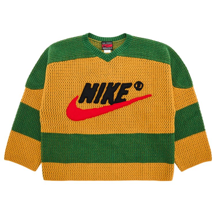 Свитер Nike x Cactus Plant Flea Market Crochet Hockey Sweater 'Chutney', желтый
Свитер Nike x Cactus Plant Flea Market Crochet Hockey Sweater 'Chutney', желтый