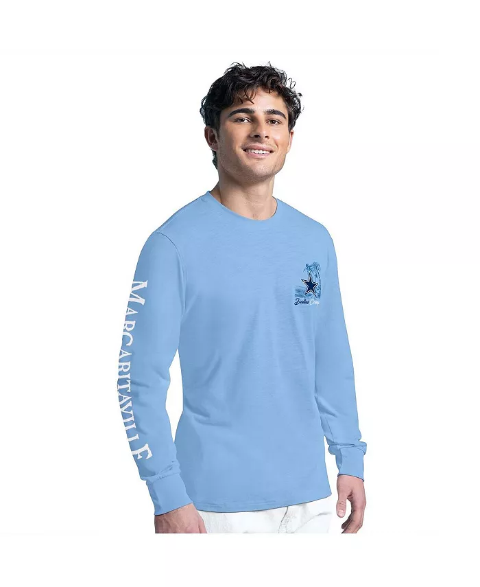 Мужская футболка с длинным рукавом Dallas Cowboys It's Five O'Clock Somewhere светло-голубого цвета Margaritaville
Мужская футболка с длинным рукавом Dallas Cowboys It's Five O'Clock Somewhere светло-голубого цвета Margaritaville