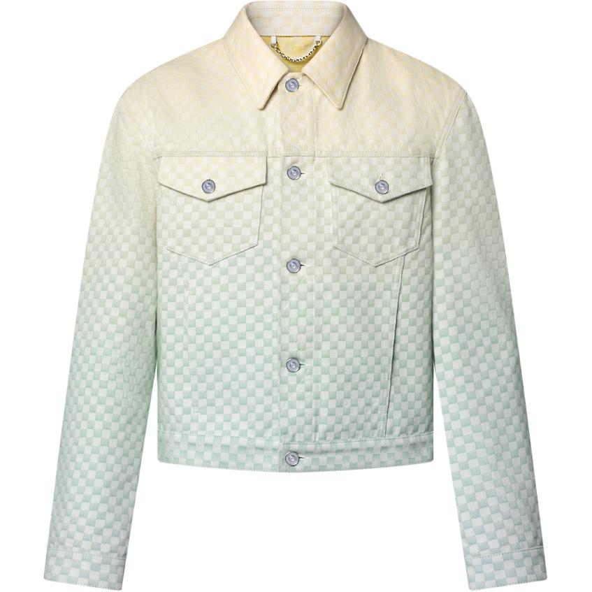 LOUIS VUITTON Джинсовая куртка Damier Gradient Jacquard, White
LOUIS VUITTON Джинсовая куртка Damier Gradient Jacquard, White