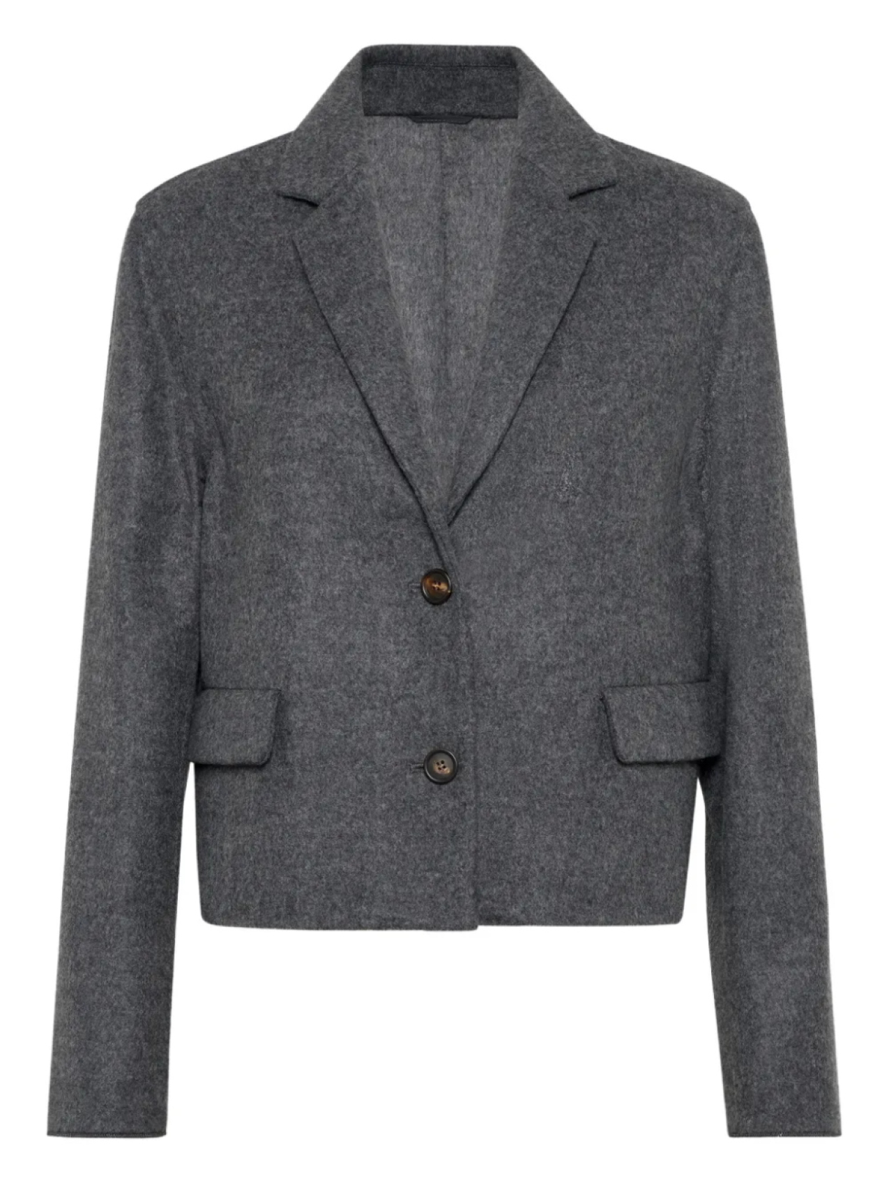 Brunello Cucinelli укороченный пиджак, серый
Brunello Cucinelli укороченный пиджак, серый