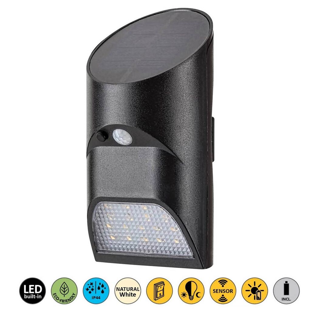 Настенный светильник SEPIK пластик черный LED 3,6Вт IP44 4000K Д:8см Ш:8см В:16см с сенсором Rabalux
Настенный светильник SEPIK пластик черный LED 3,6Вт IP44 4000K Д:8см Ш:8см В:16см с сенсором Rabalux