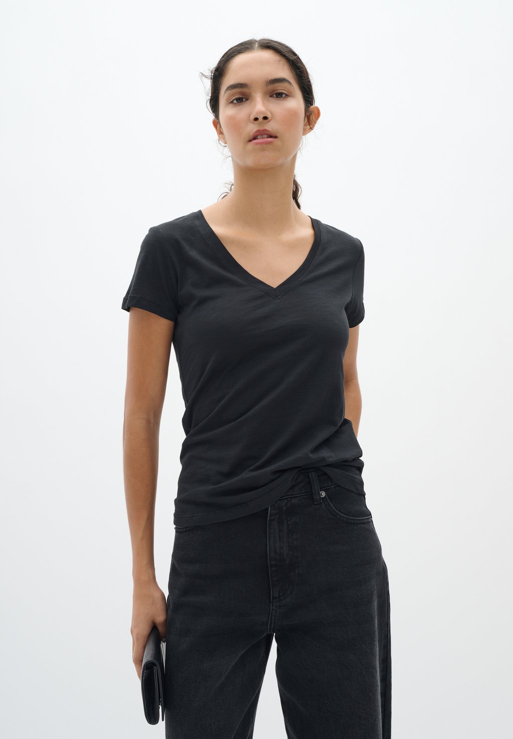 Базовая футболка InWear, черный
Базовая футболка InWear, черный