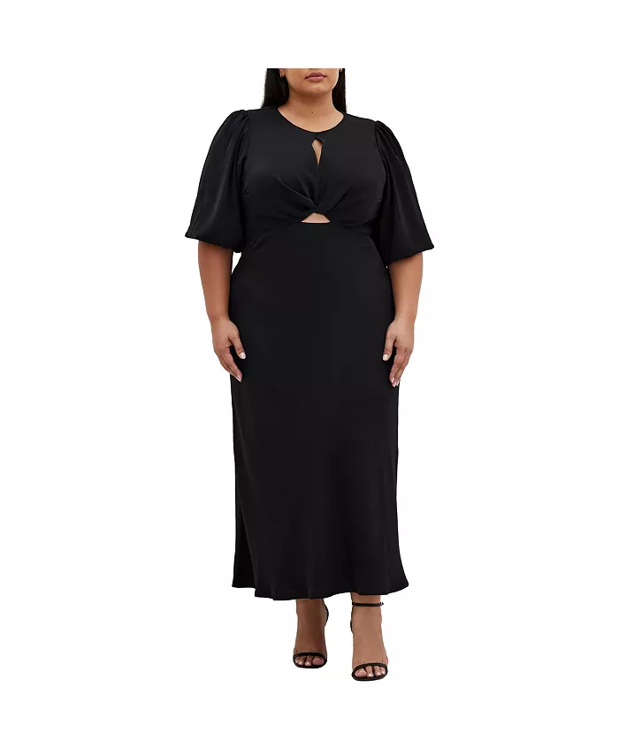 Платье Plus Size Ines с объемными рукавами CITY CHIC, черный
Платье Plus Size Ines с объемными рукавами CITY CHIC, черный