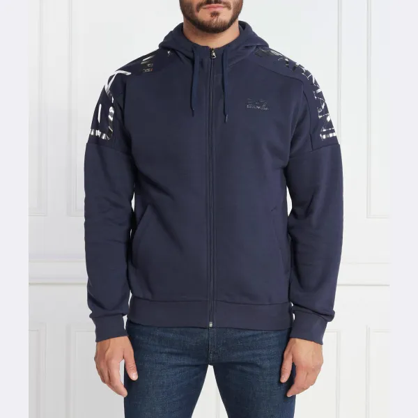 Толстовка обычного кроя Ea7, синий
Толстовка обычного кроя Ea7, синий