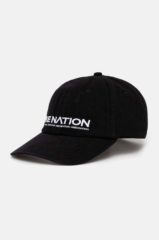 Хлопковая бейсболка Homage Cap P.E Nation, черный 
Хлопковая бейсболка Homage Cap P.E Nation, черный