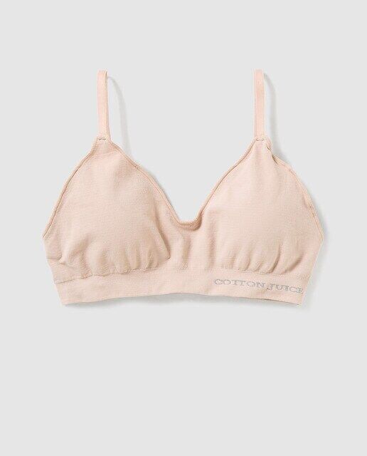 Съемный бесшовный поролоновый бюстгальтер для девочек Cotton Juice, бежевый
Съемный бесшовный поролоновый бюстгальтер для девочек Cotton Juice, бежевый