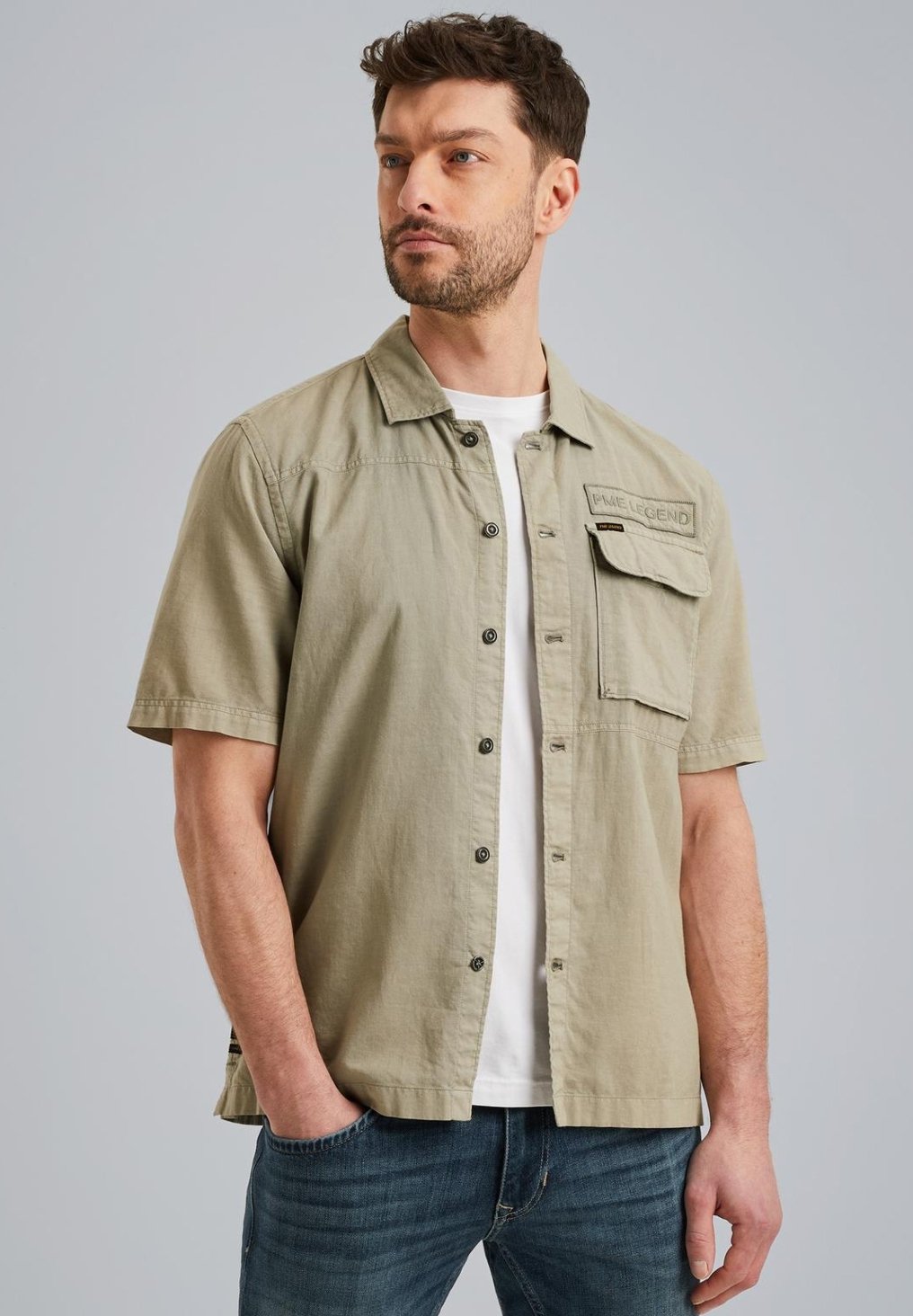 Рубашка PME Legend, оливковый
Рубашка PME Legend, оливковый