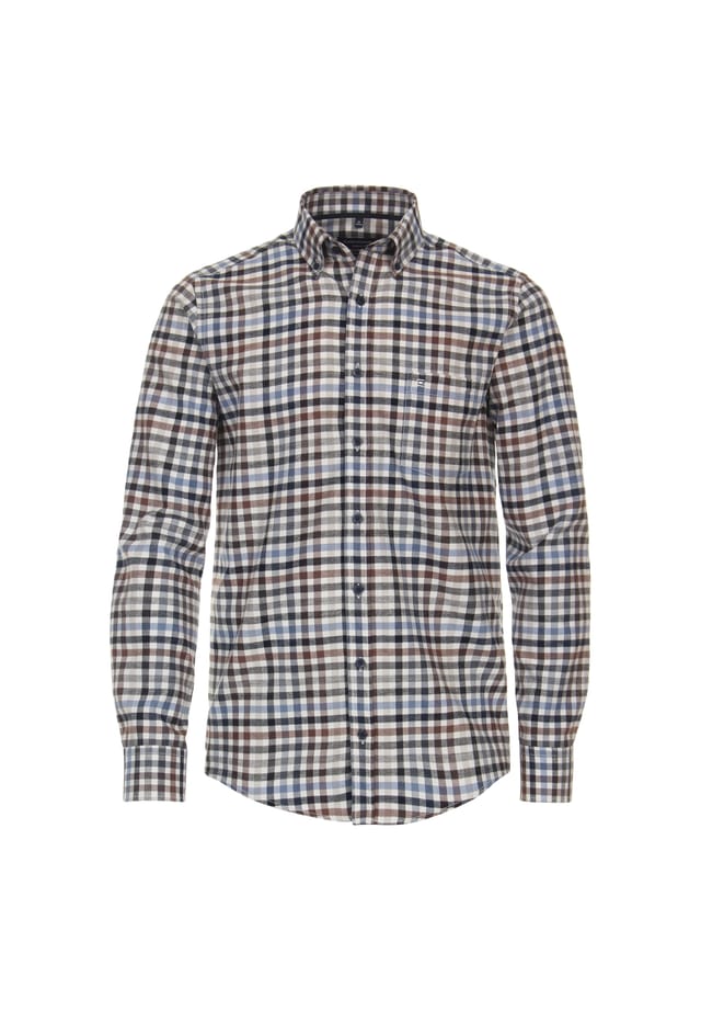 Рубашка фланелевая свободного покроя в клетку Casamoda, зеленый
Рубашка фланелевая свободного покроя в клетку Casamoda, зеленый