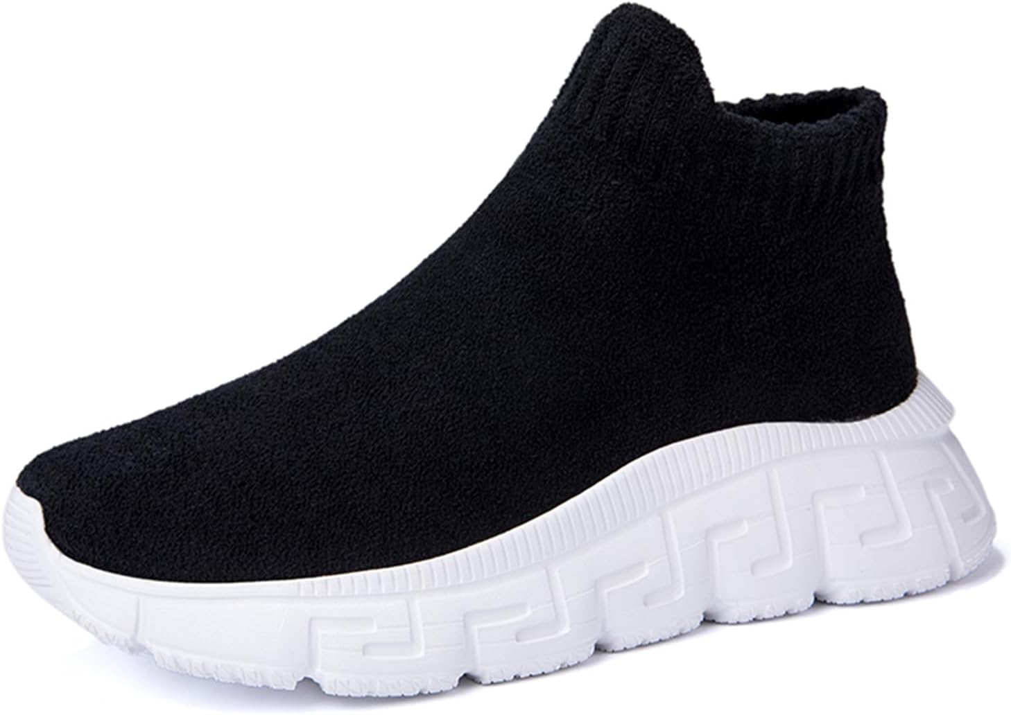 Мужские высокие прогулочные кроссовки, вязаные дышащие кеды, модные легкие кроссовки для бега и тренажерного зала Medasain, белый/черный
Мужские высокие прогулочные кроссовки, вязаные дышащие кеды, модные легкие кроссовки для бега и тренажерного зала Medasain, белый/черный